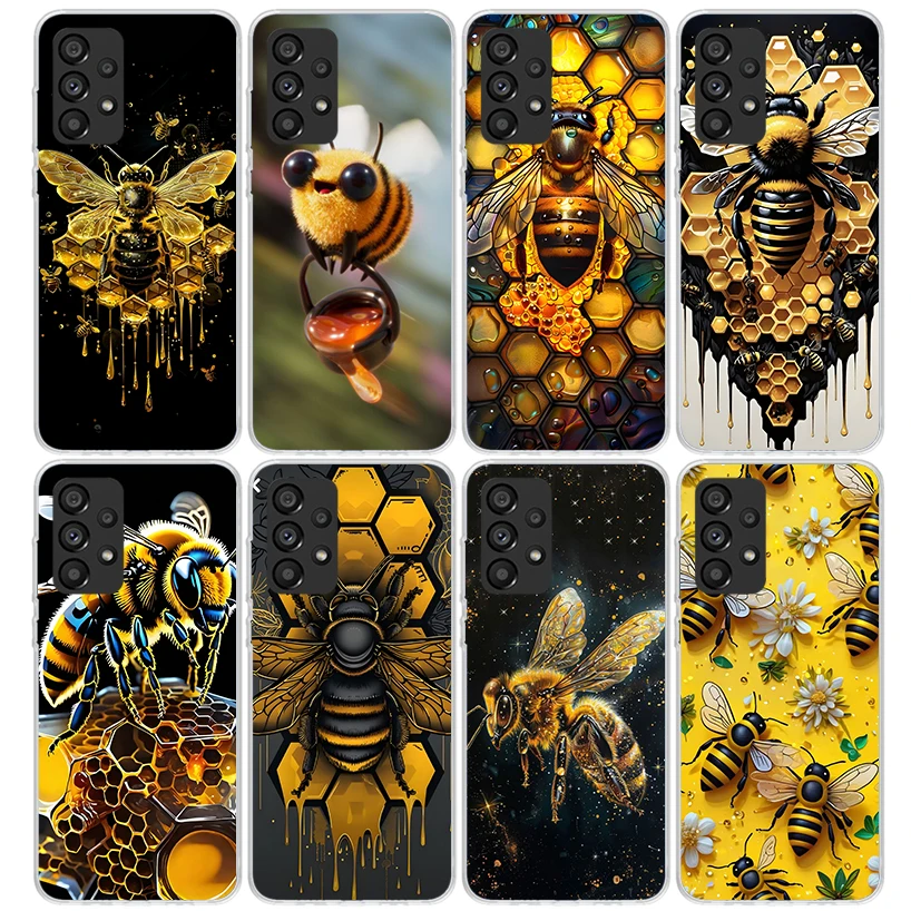 Bee Keeping Honey Animal Phone Case For Samsung Galaxy A16 A15 A14 A13 A12 A55 A54 A53 A52 A35 A34 A33 A32 A25 A24 A23 A22 A05S