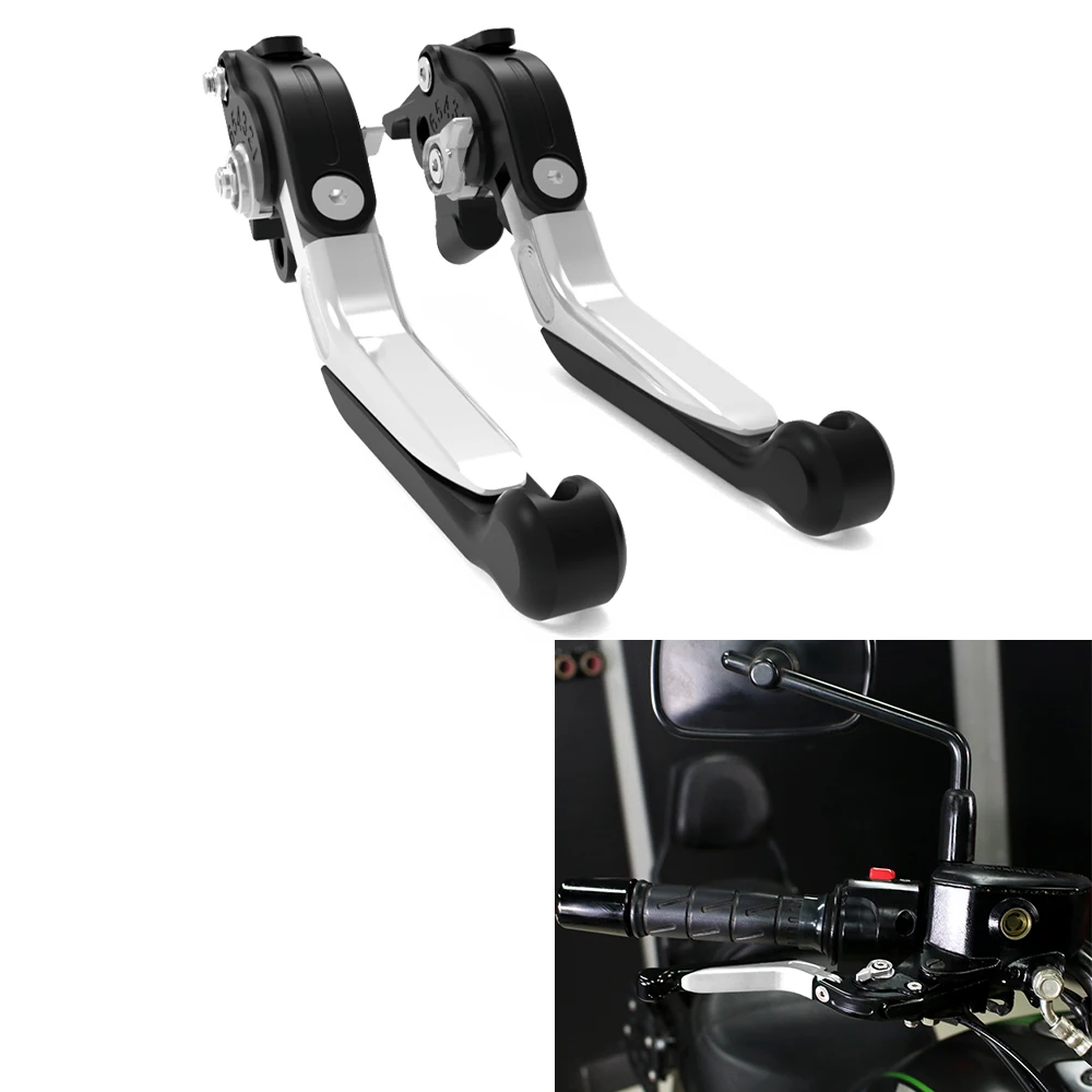 Fit For Suzuki GSX-R1000(K5-K6) GSX-R750 GSX-S1000/F GSX-S1000S Motorcycle Brake Clutch Levers Adjustable Foldable Extendable