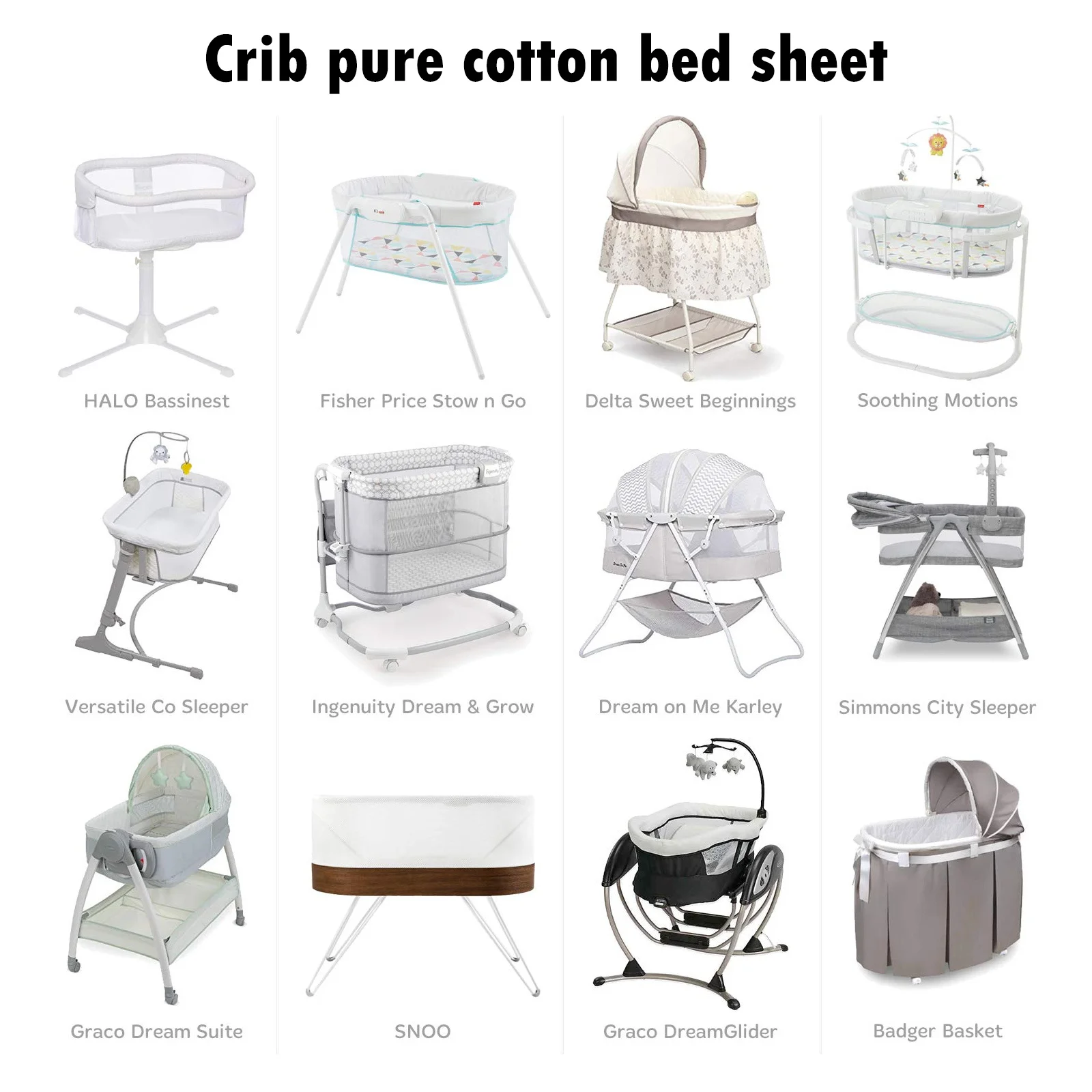 

Простыни для колыбели, мягкие гладкие простыни для детской кроватки, защитный чехол для кроватки, уютные теплые простыни для детской колыбели для сна
