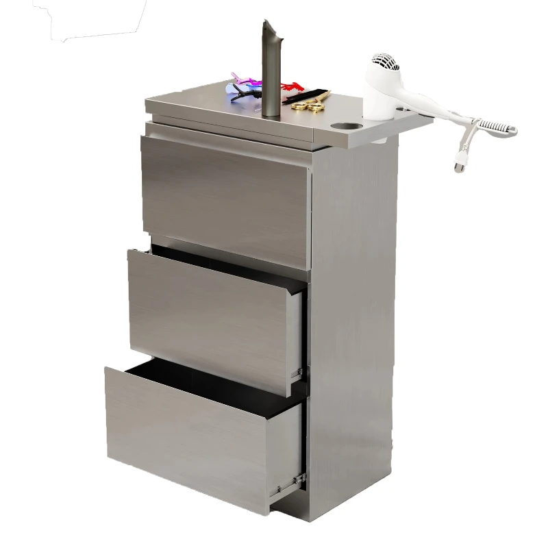 

Дизайнерская тележка для салона красоты, роскошная стеллаж для хранения с подогревом, тележка для хранения на колесах, современная мебель для салона Carrello Parrucchiere