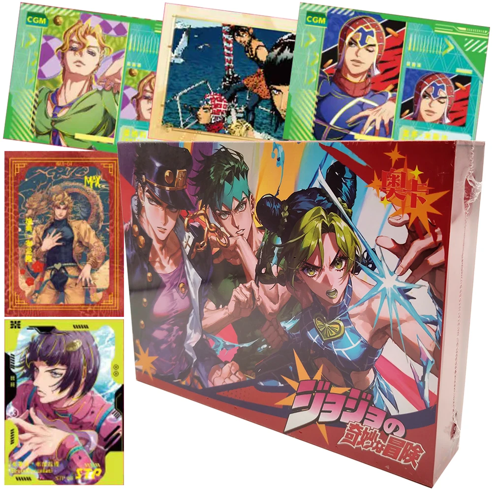 

JoJo's Bizarre Adventure Limited Anime Peripheral Card Child's Like Classic Character Joseph Joestar Jolyne Cujoh Creative Card