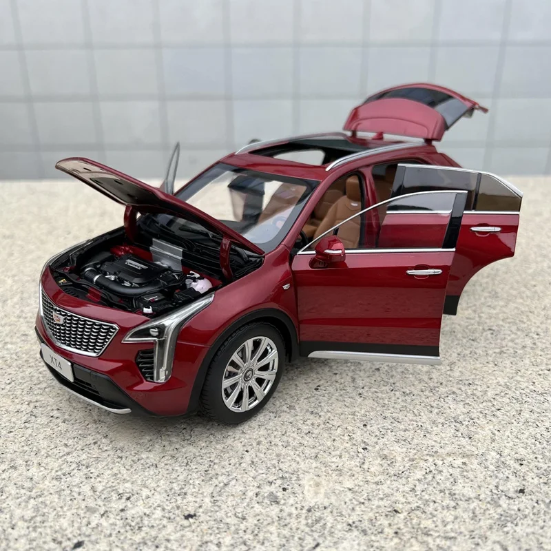 

1:18 XT4 внедорожник, модель автомобиля из сплава, литая под давлением металлическая игрушка, внедорожники, модель автомобиля, высокая коллекция моделирования, детский подарок, украшение