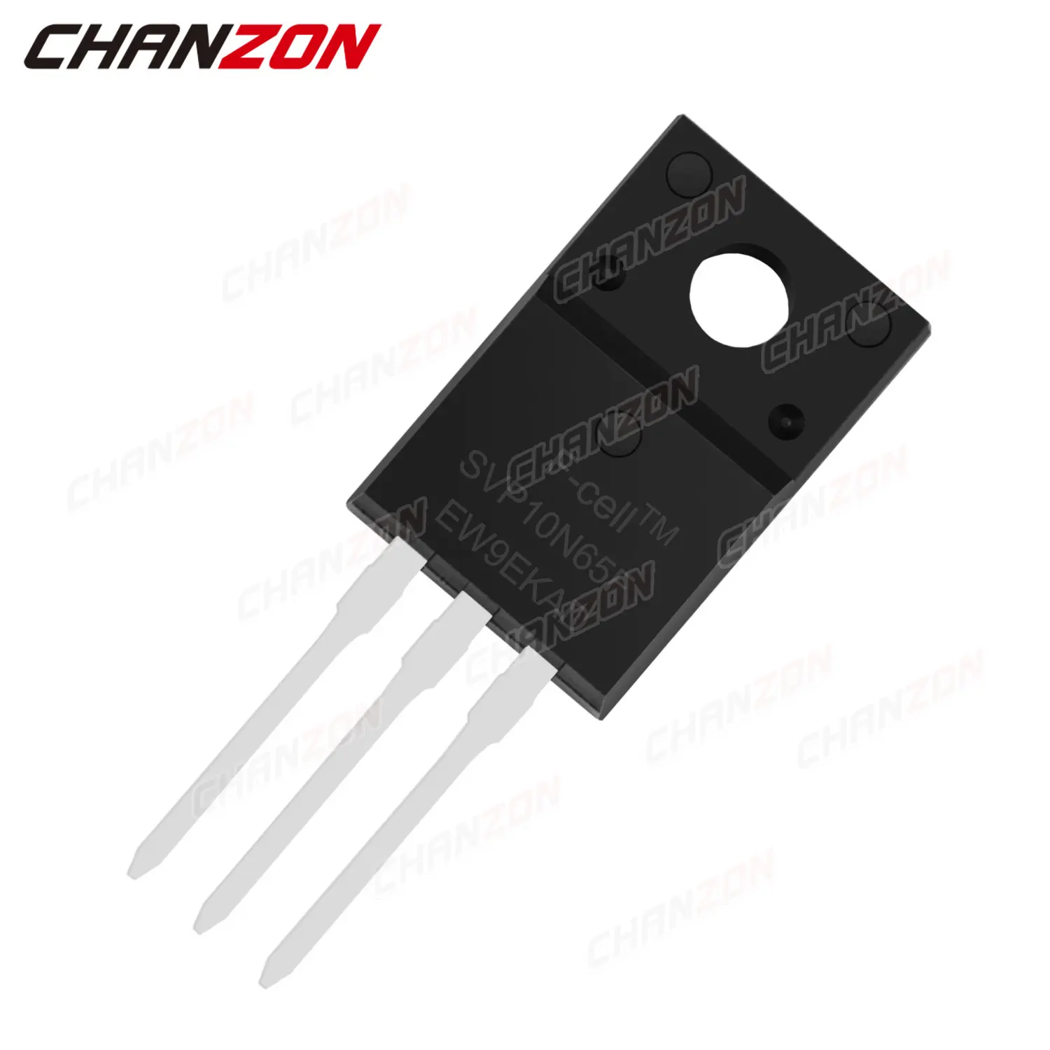 10pcs 10N65 TO-220F N-Channel Mosfet Bipolar Junction Transistor BJT SIC Mos Fets Triode Tube 10A 650V Integrated Circuits