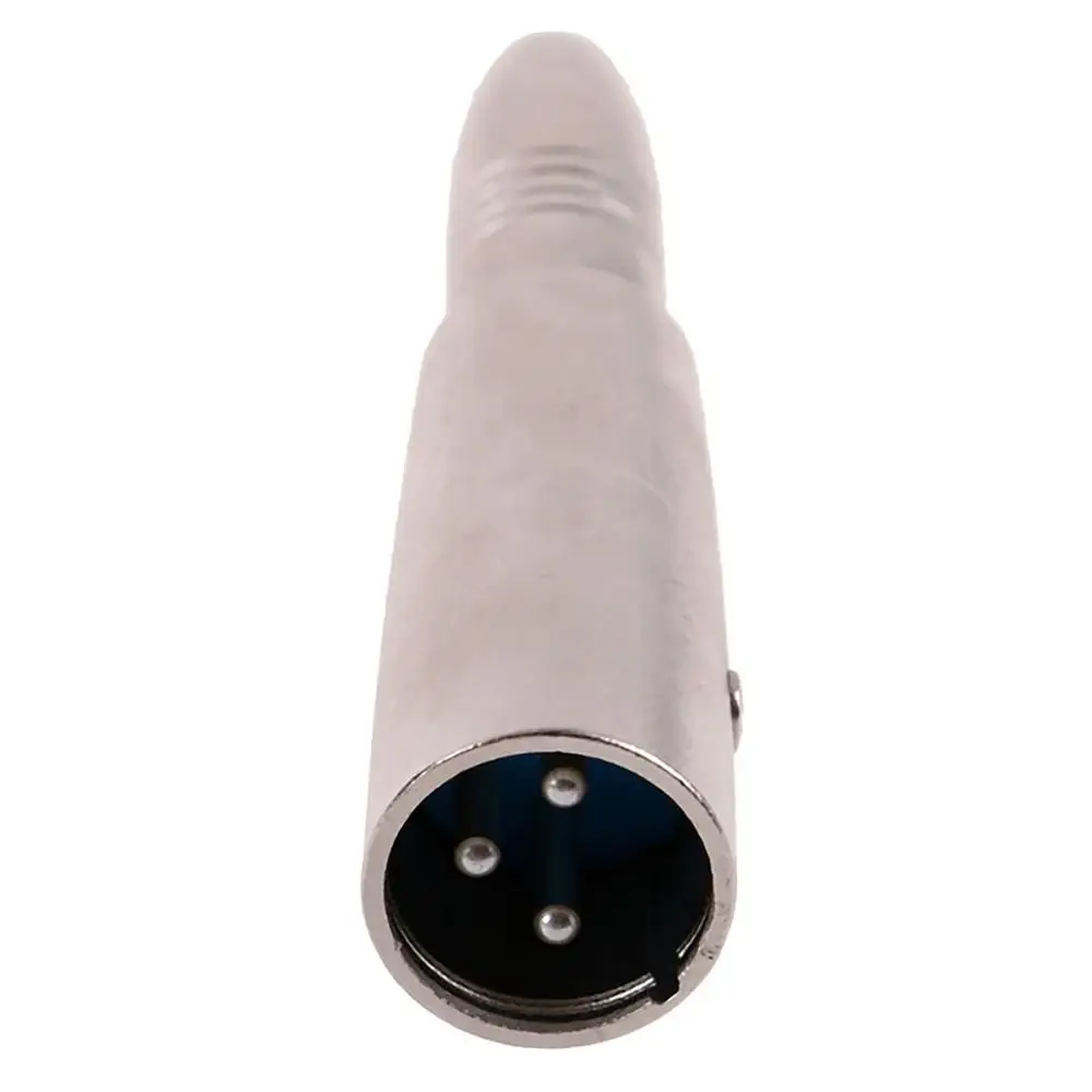 1Pcs AUX Jack Mic Speaker Converter Mono Female 6.35/6.5mm Microphone Audio Stereo Adapter 3Pin XLR Male to 1/4