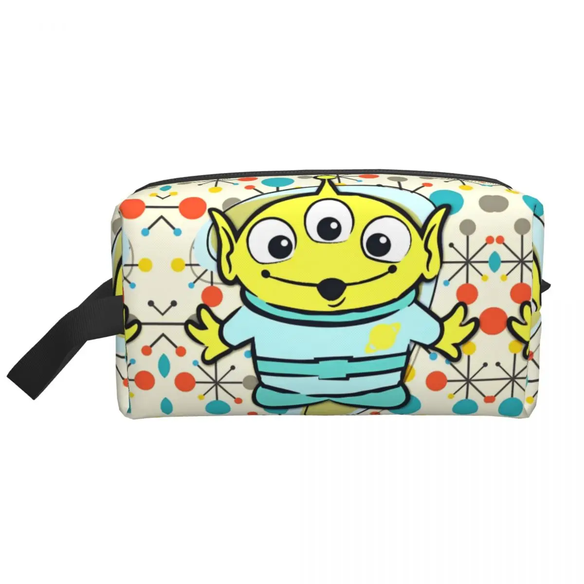 Toy Story Buzz Lightyear Woody Buds Makeup Bag For Makeups Portable Zipper Cosmetic Bags Daily For Girls Storage Organizers