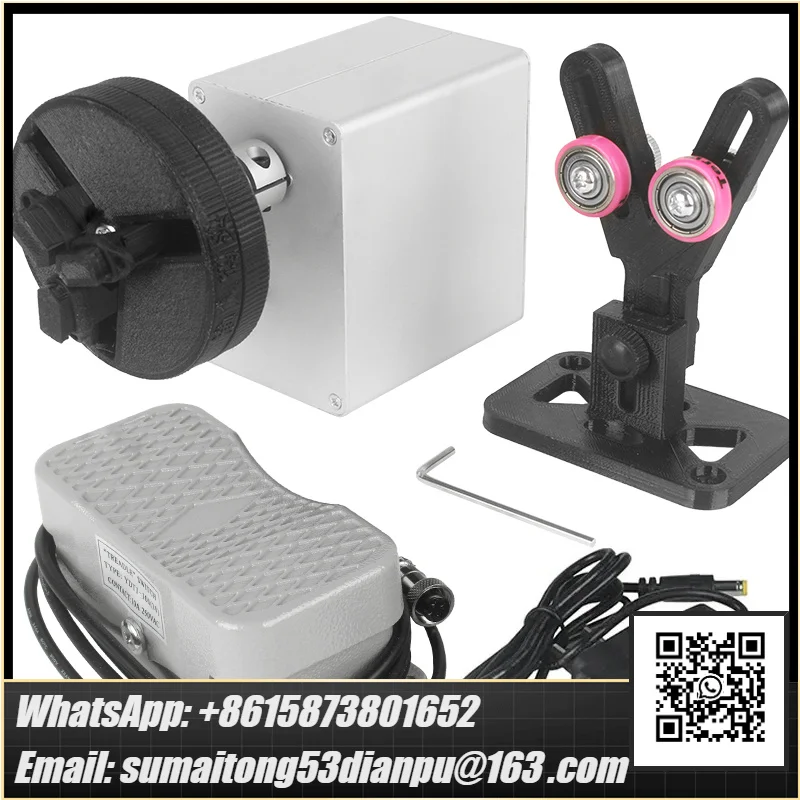 Fishing Rod Winding Machine DIY Fishing Rod Epoxy Resin Rotating Gluing Portable Electric Fishing Rod Building Repair Kits