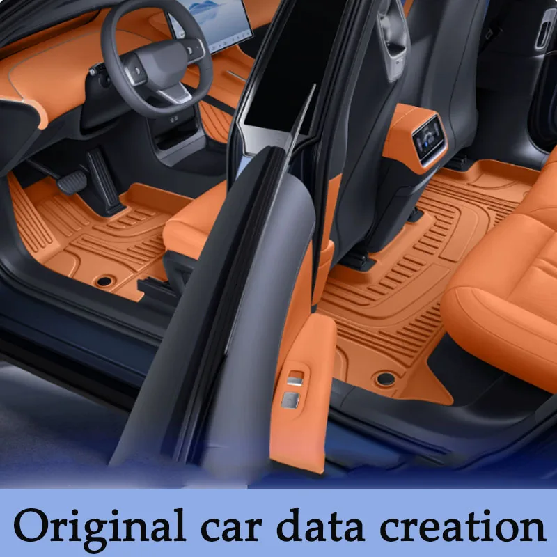 For AUDI E7X 2026 Car All Inclusive Floor Mat TPE Foot Pads Anti-dirty Protector Cover All Season Auto Interior Accessories