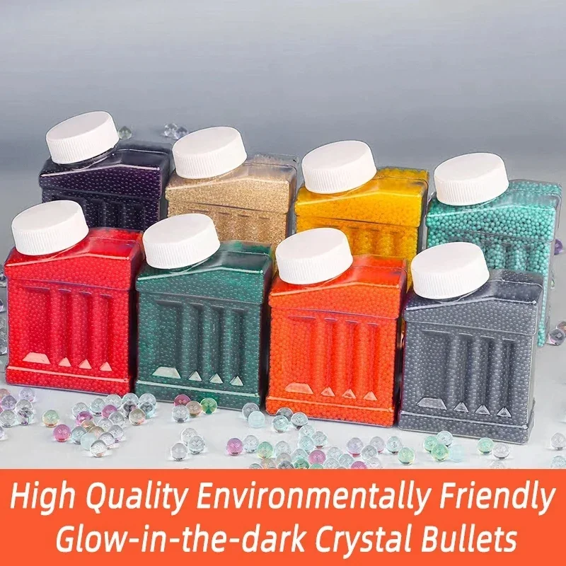 BHot 100000 7-8mm Blaster Gel Gun Mmo For Glock Pistol Toy Guns Water Ball Beads K47 Gelblast M416