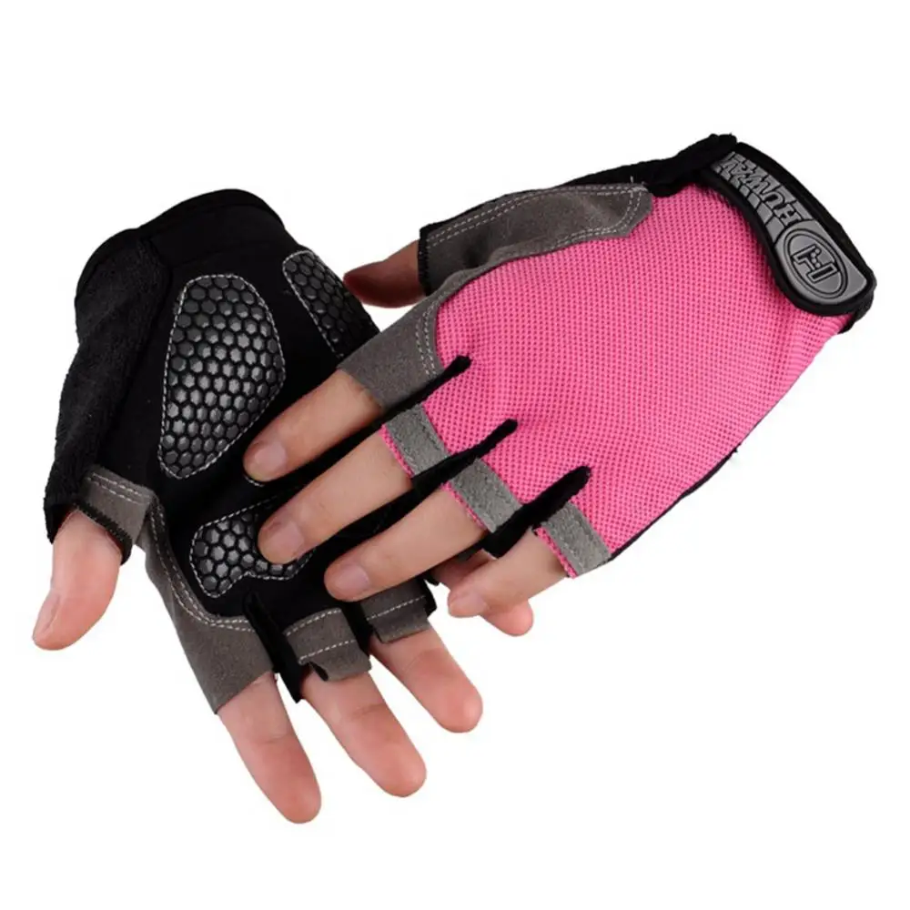 

1Pair Bicycle Mountain Bike Lightweight Yoga Training Non-slip Half-finger Glove