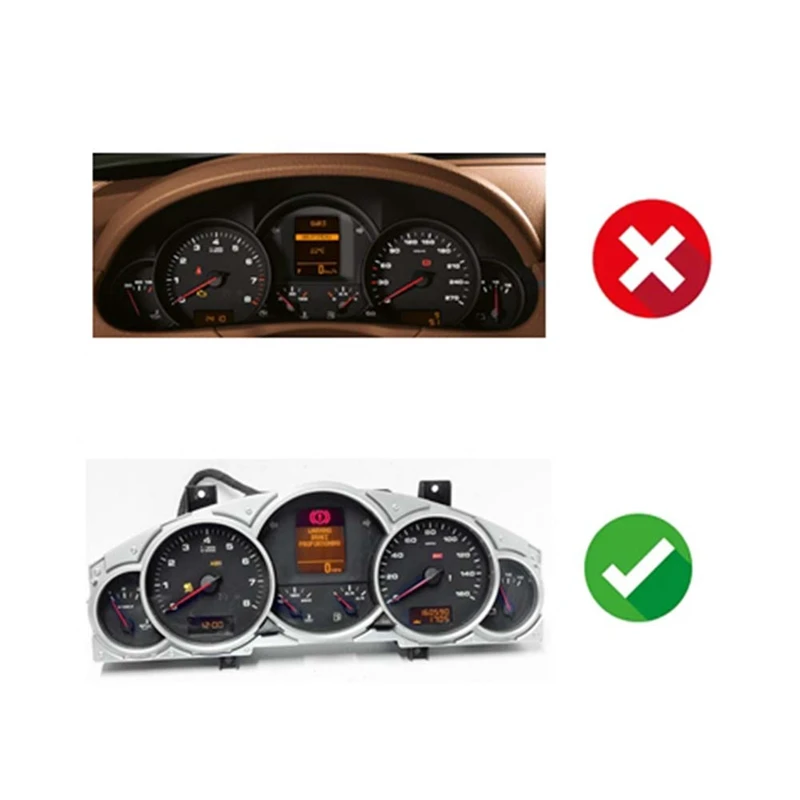 Przyrząd samochodowy wyświetlacz LCD 7 l6920970d do Touareg Porsche Cayenne S GTS 955 2003-2010 części ekranu prędkościomierza klastra