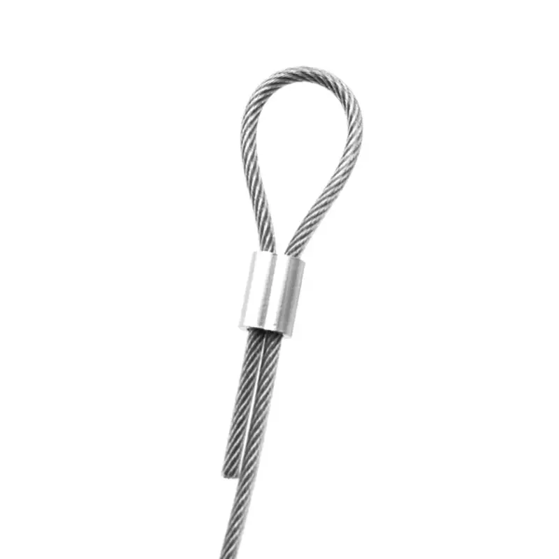 Nuovo 10m 304 Filo di Acciaio inossidabile Corda Morbido di Pesca Cavo di Sollevamento 7 Moltiplicare 7 Clothesline
