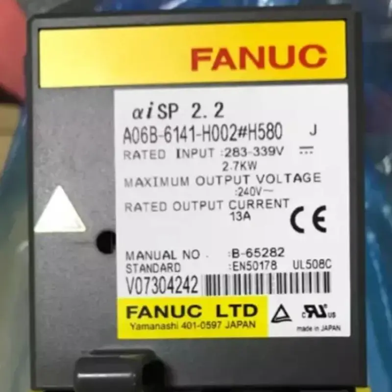 

A06B-6141-H002 New Fanuc Servo Driver IN STOCK Fast ship