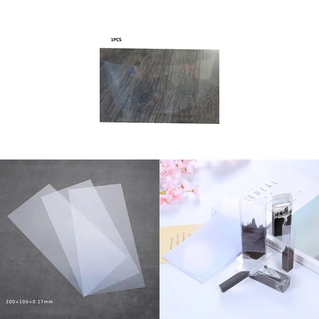 Rectangle Plastic Sealing Protective Film Clear Transparency Sheet Cutting