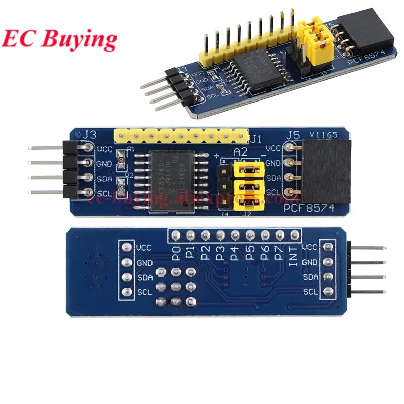 1-10Pc PCF8574 I2C Interface 8bit IO MCU Expansion Board I/O Expander IIC Bus Evaluation Development Module AVR STM8 For Arduino