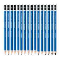 3pcs STAEDTLER 100 Blue Pencil Drawing Sketching Pencil Art Supplies School Stationery Supplies