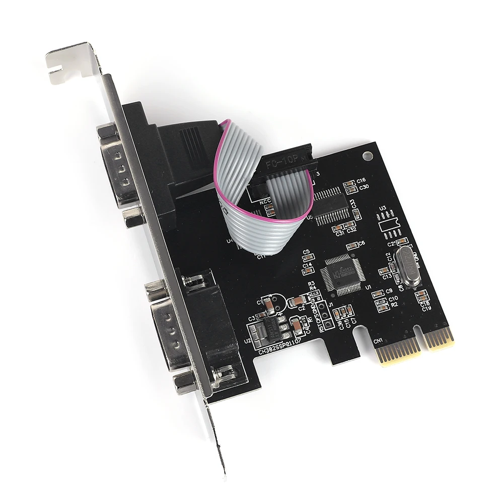 PCIe seriële uitbreidingskaart voor industriële computer LEDControl POS-machine Gastendisplay Computeruitbreidingskaart