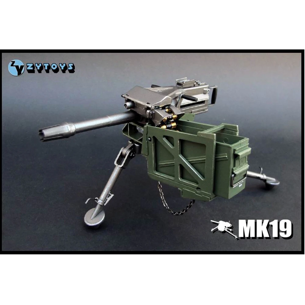 

ZYTOYS масштаб 1/6 Mk19 граната пусковая установка аксессуары военная армия США для экшн-фигурки коллекция оружия дисплей в наличии