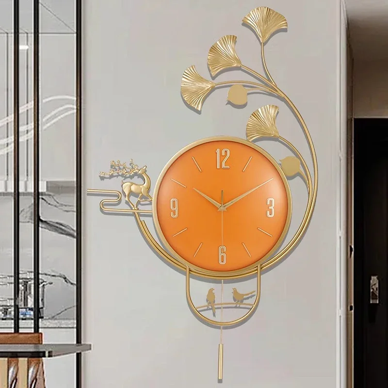 

Restaurant Digital Clock Wall Living Room Luxury Interior Korean Kitchen Wall Watch Design Bedrooms Reloj Ornaments Home Decor