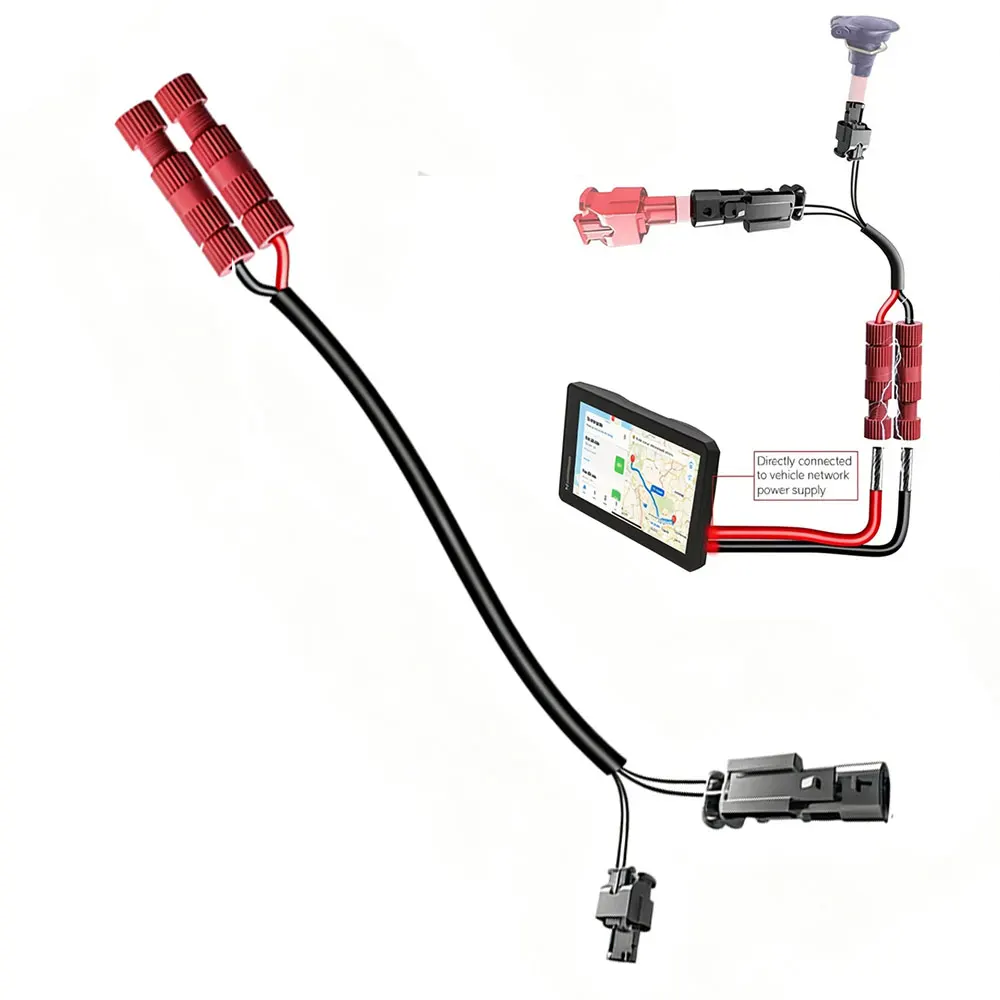 Motorcycle Quick Connect Cable Set Navigation Media Power Plug For BMW R 1300 GS R 1250 GS R nineT R 18 Classic F 900 XR