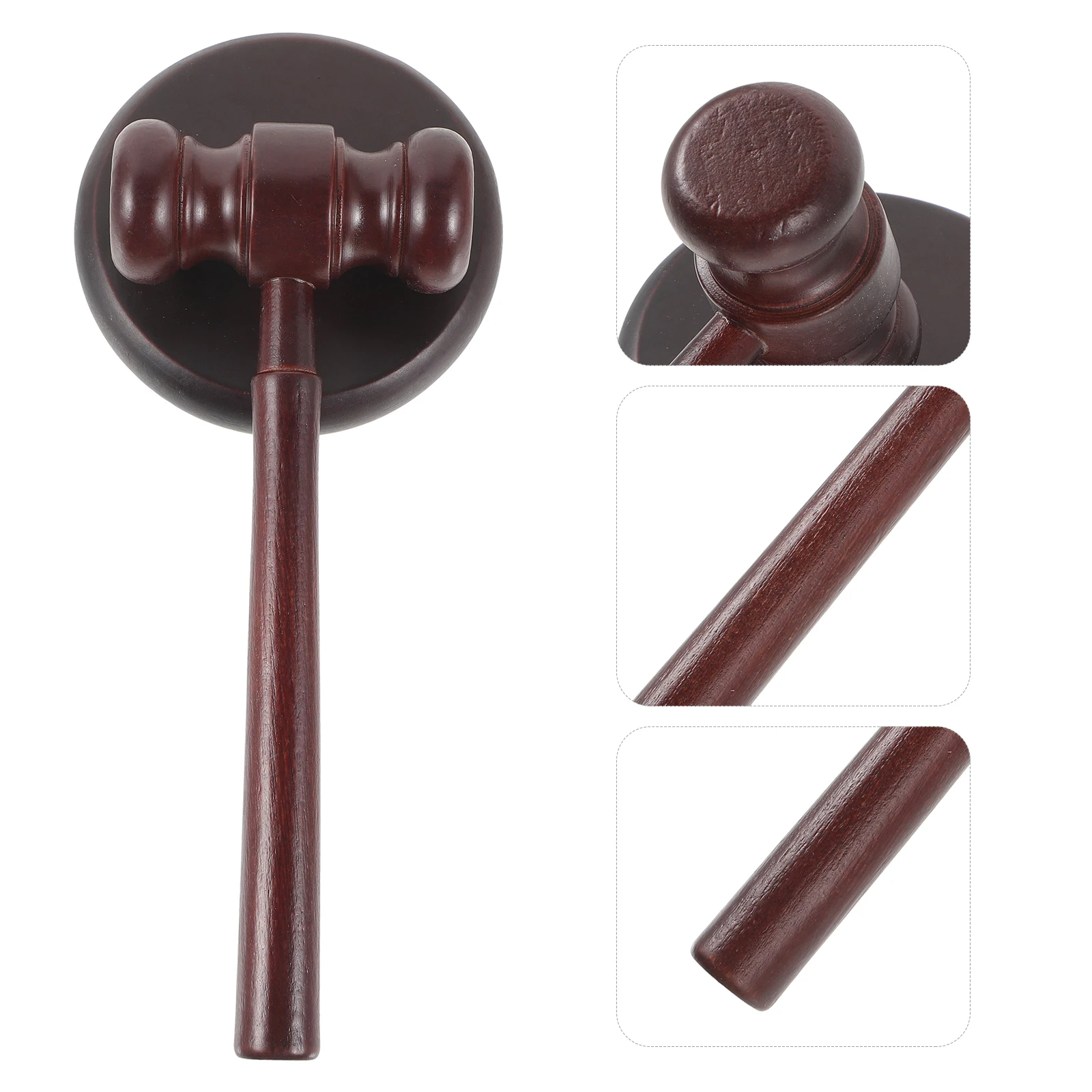 

Judge Hammer Toy Wood Gavel Wooden Martillo Juez Madera Prop Lawyer Gavels and Block Solid