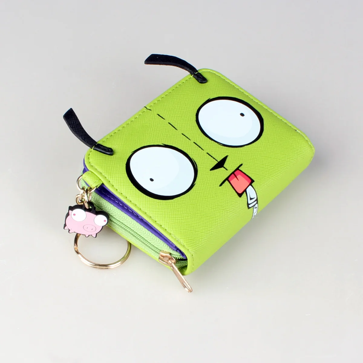 High-Quality 3D Stereo Trifold Wallet Fashion Personalized Card Holder Coin Purse ID Window