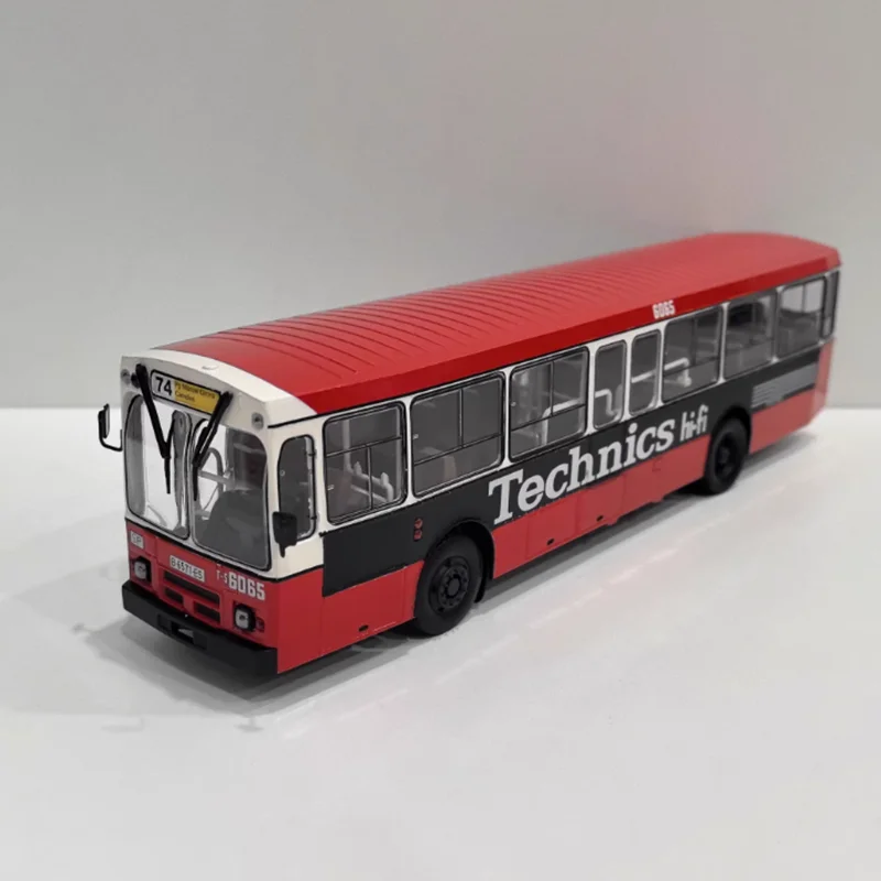 IXO 1/43 ペガソ 6033 バス 合金＆プラスチック製 シミュレーションカーモデル 静態コレクション 装飾 ホリデーギフト おもちゃ 記念品