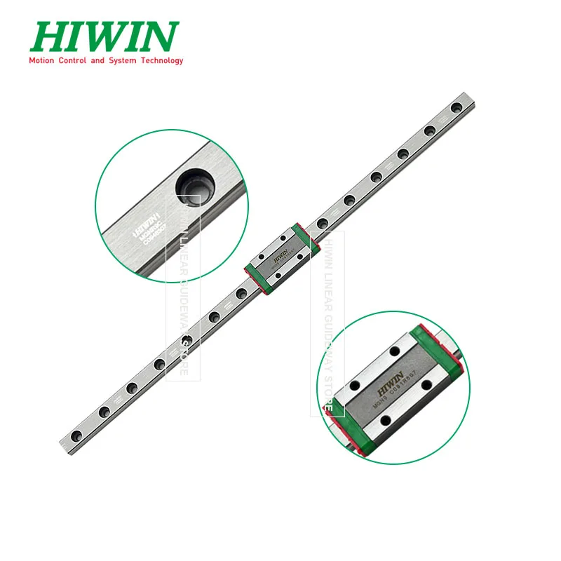 Hiwin MGN9H MGN9 Z1 Hiwin MGN9 Rail 50mm 100 150 200mm 250 300mm 350 400mm 450 500 550mm + Hiwin MGN9H Block Z1 Carriage