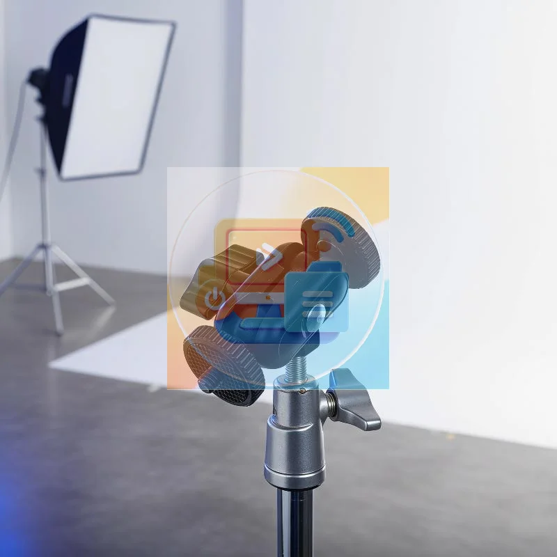Double Ball Heads Magic Arm 360° 1/4" Screw Extend Mount 15mm Ball for Camera Monitor Video Light Mic Tripod