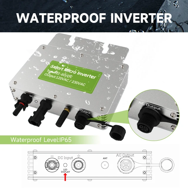 Solar panels with battery and inverter 2800W On-Grid  System solar micro  600w 2000w