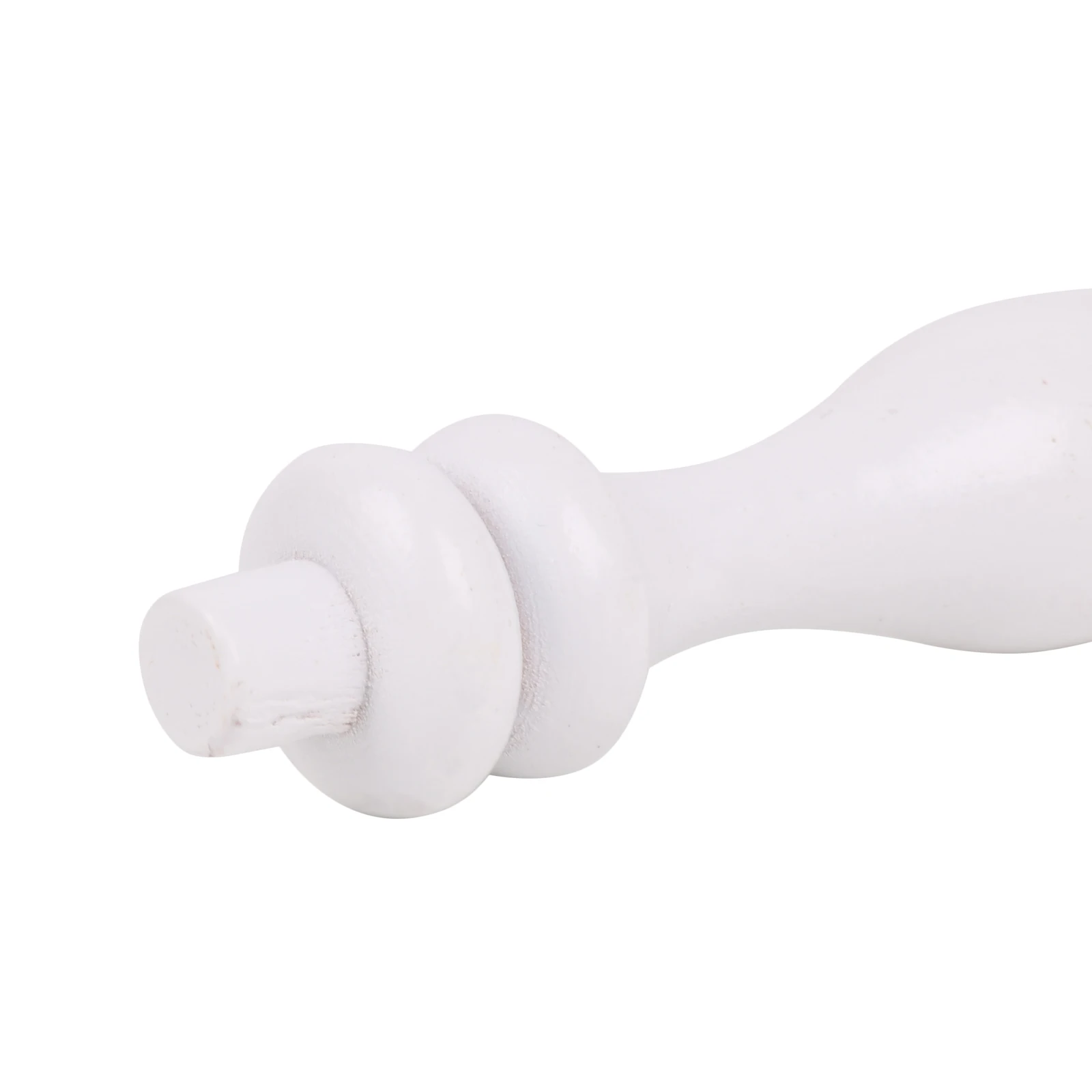 1PC Wooden Balusters Spindles White for Wooden Door Decoration 7.4x1.8cm