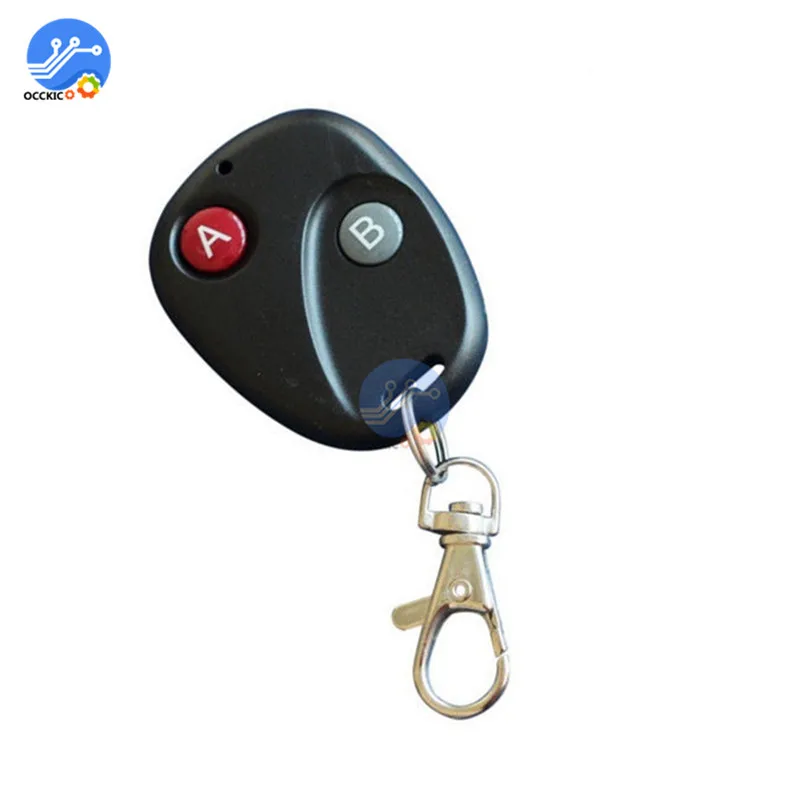 1 Buah 433MHz RF Remote Control Pintar Nirkabel Swicth Kunci Gerbang Garasi Pemancar Pintu