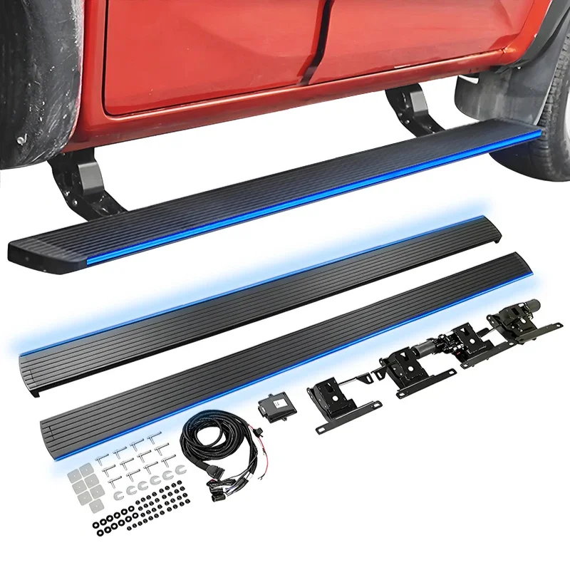 

Automatic Electric Power Side Step Running Board LED Light For Dodge RAM 1500 2500 Crew Cab 2012-2018 2019+