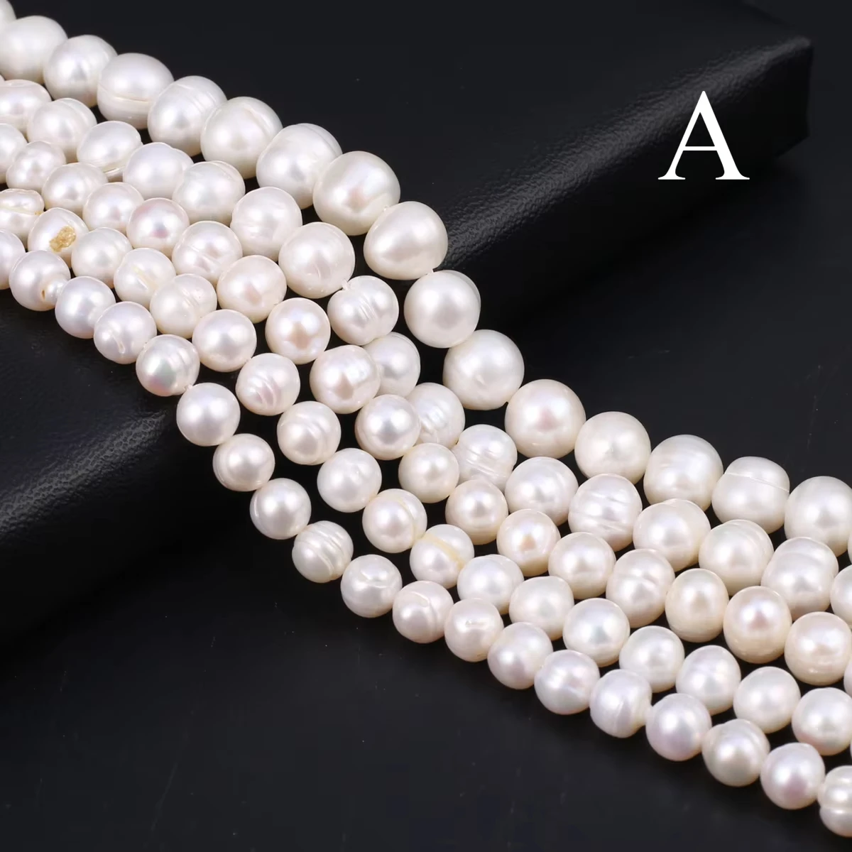 

A Natural Freshwater Pearl Beads Round Shape Isolation Loose Beaded for Jewelry Making DIY Charm Bracelet Necklace Accessories