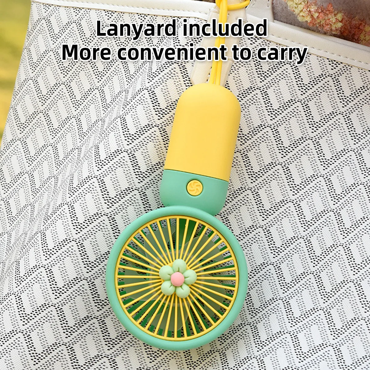 Mini ventilador de mano recargable por USB, ventilador de refrigeración portátil para exteriores con forma de fruta bonita de dibujos animados de verano, varios estilos disponibles