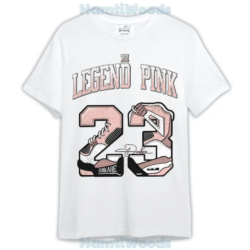 

Low Legend Pink 11s Shirt, Number 23 4s Shirt Outfit