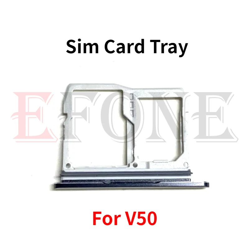 For LG V40 V20 V30 Sim & SD Card Reader Holder Tray Slot With Waterproof Container Replacement