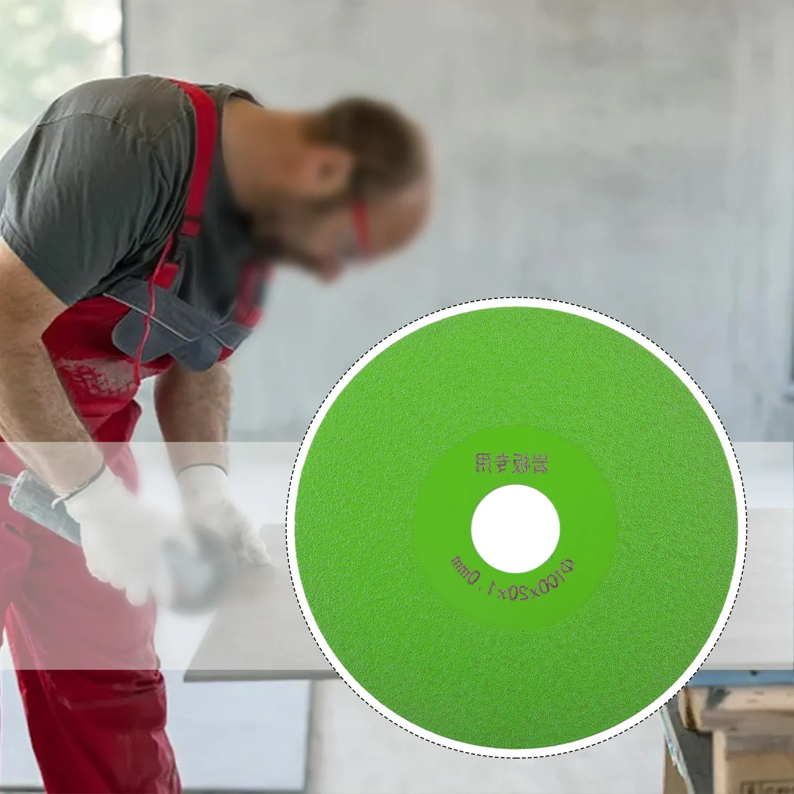 1 pçs kit de discos de corte 100x20x1mm disco de corte de telha diamante mármore lâmina serra cerâmica jade rebolo polimento jóias vidro