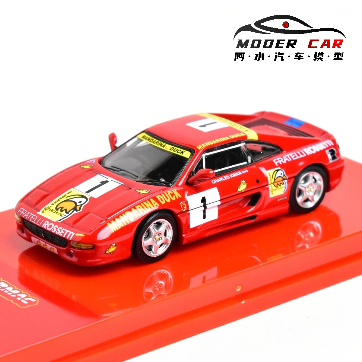 TW 1:64 F355 Challenge Foshan Exhibition Edition Diecast Model Car