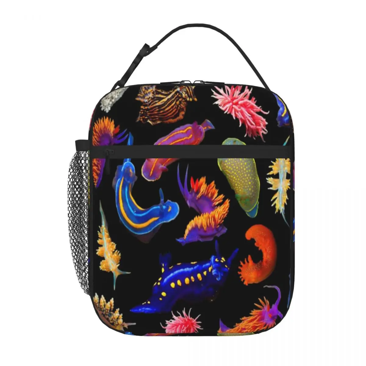 Bestselling Nudibranchia Ruffled Thermal Lunch Bag Camping Meal Insulated Tote