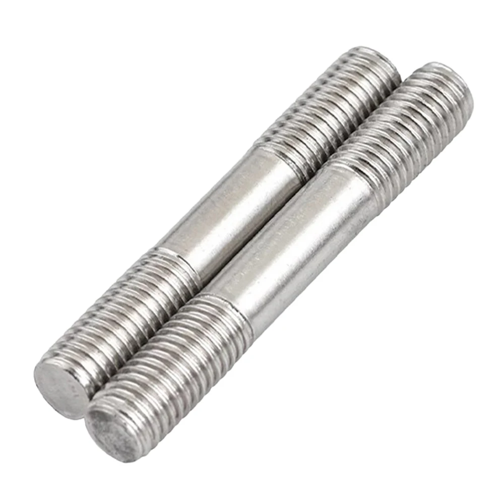Double End Thread Rod 304 Stainless Steel M3 M4 M5 M6 M8 M10 M12 M16 Double End Bolts Stud Bolt Tooth Stick Dual Head Thread Bar