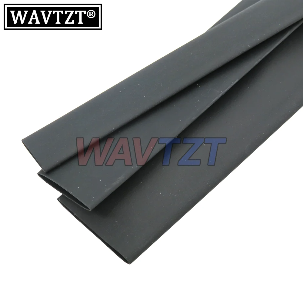 2 Meters Heat Shrinkable Tube 11mm 12mm 13mm 14mm 15mm 16mm 18mm 30mm Black Insulation Sleeve
