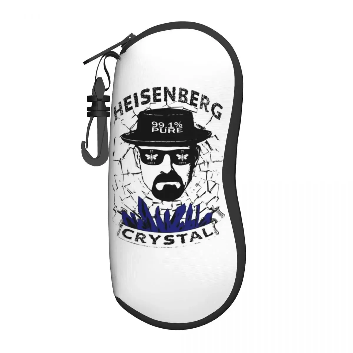 Heisenberg Walter White Sunglasses Soft Case Neoprene Zipper Breaking Bad Shell Eyeglass Case Custom Protective Box For Glasses