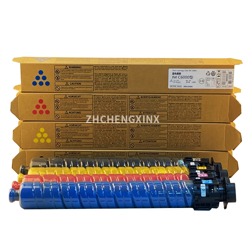 for Ricoh IMC4500 IMC6000 Original packaging Black  Yellow  Magenta Cyan Toner Cartridge 842279 842280 842281 842282