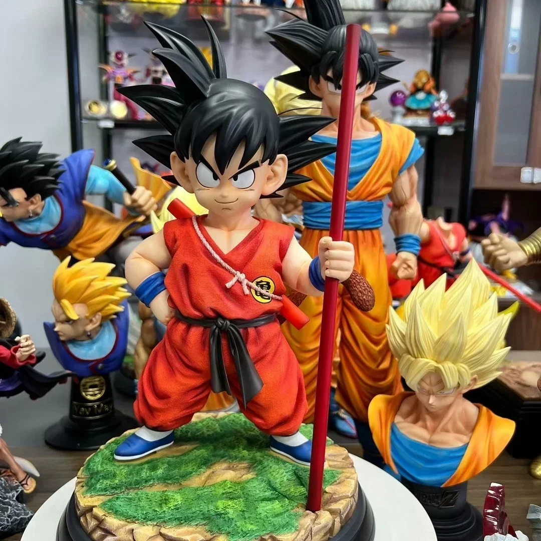 15 ซม.Dragon Ball ตัวเลข Goku รูปปั้น 2 สี Goku Action Figure Pvc รูปปั้นคอลเลกชันเครื่องประดับตกแต่งของเล่นของขวัญ