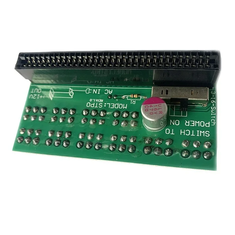 Les pièces conviennent à la carte de conversion d'alimentation du serveur, carte adaptateur ATX64P6, adaptateur 12V, carte graphique 6P, 10 ports à démarrage automatique
