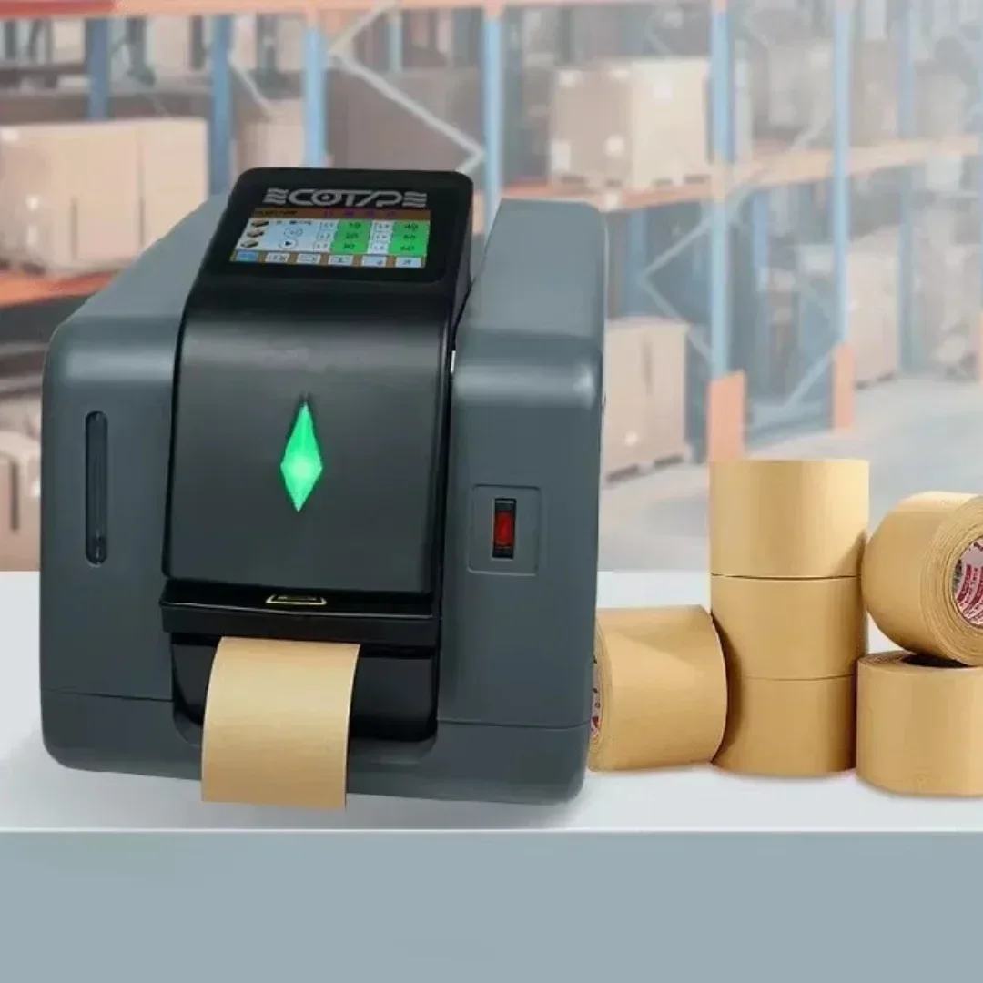 

Excellent Cross Border Activated Tape Dispenser Worry-Free Automatic Packaging Wet Kraft Water Activated Gummed Tape Dispenser