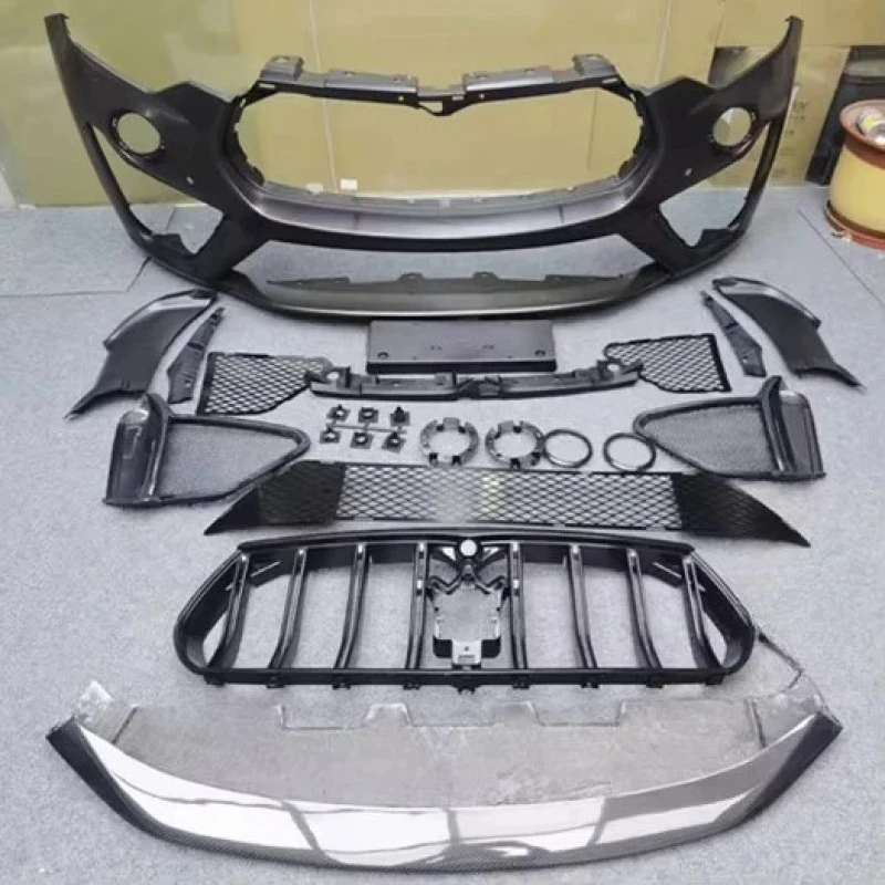 

Hot Sales 2016-2022 Levante Upgr GTS Style PP Body Kit Car Front Bumper Assemb Components Grille