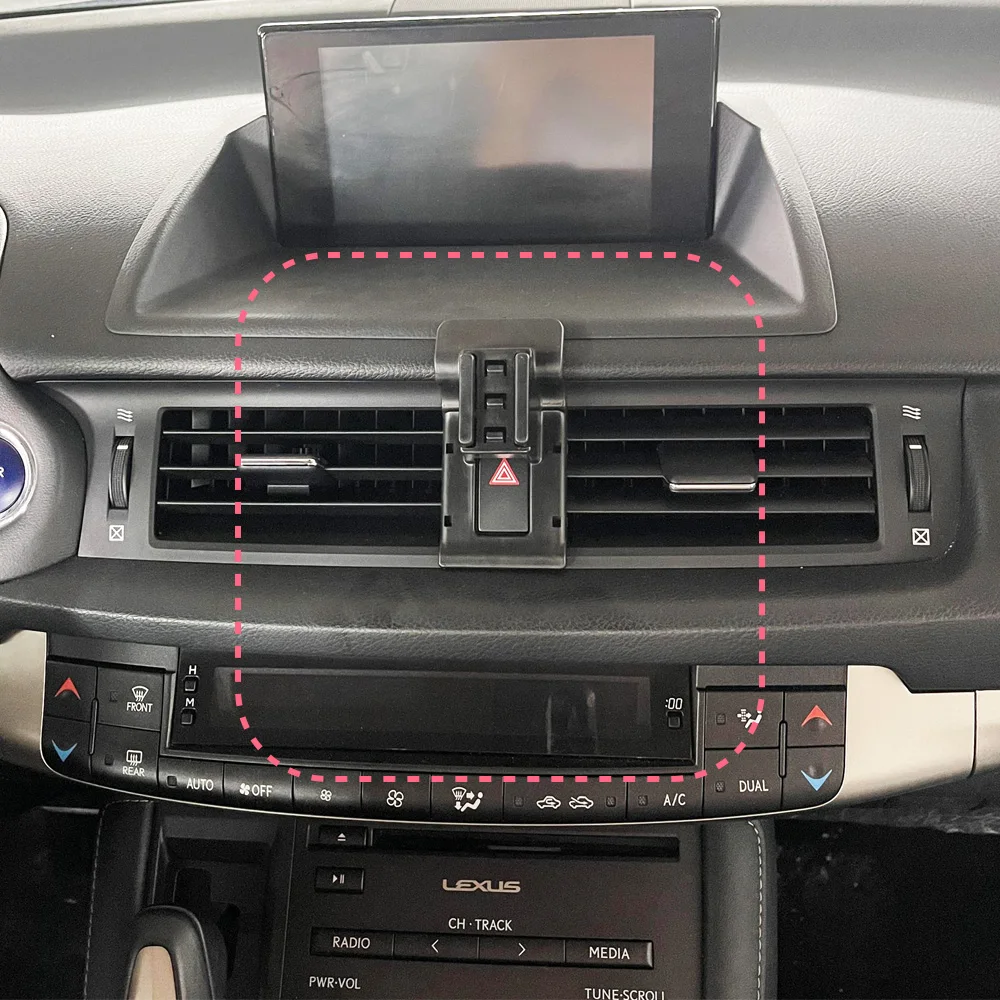 For Lexus CT ct200h 2011 2012 2013-2023 Car Phone Holder Wireless Charging Magnetic Phone Holder Car Magsafe Support Accessories