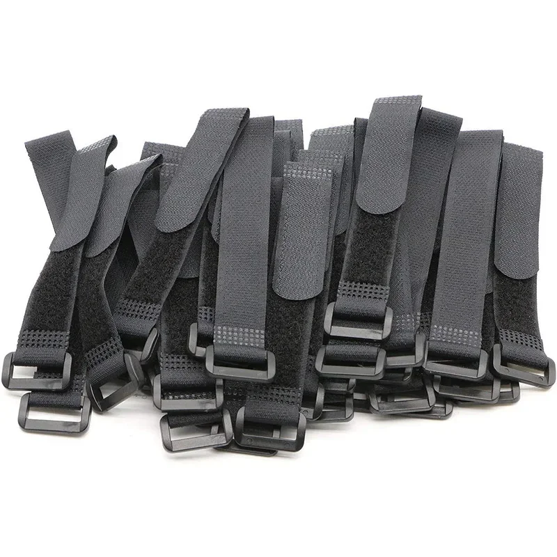 5pcs/lot Bicycle Handlebar Strap Holder Cycling Flashlight Tie Rope Bandages Universal Nylon Sticky Tie Fixed Items Bike Strap image 6
