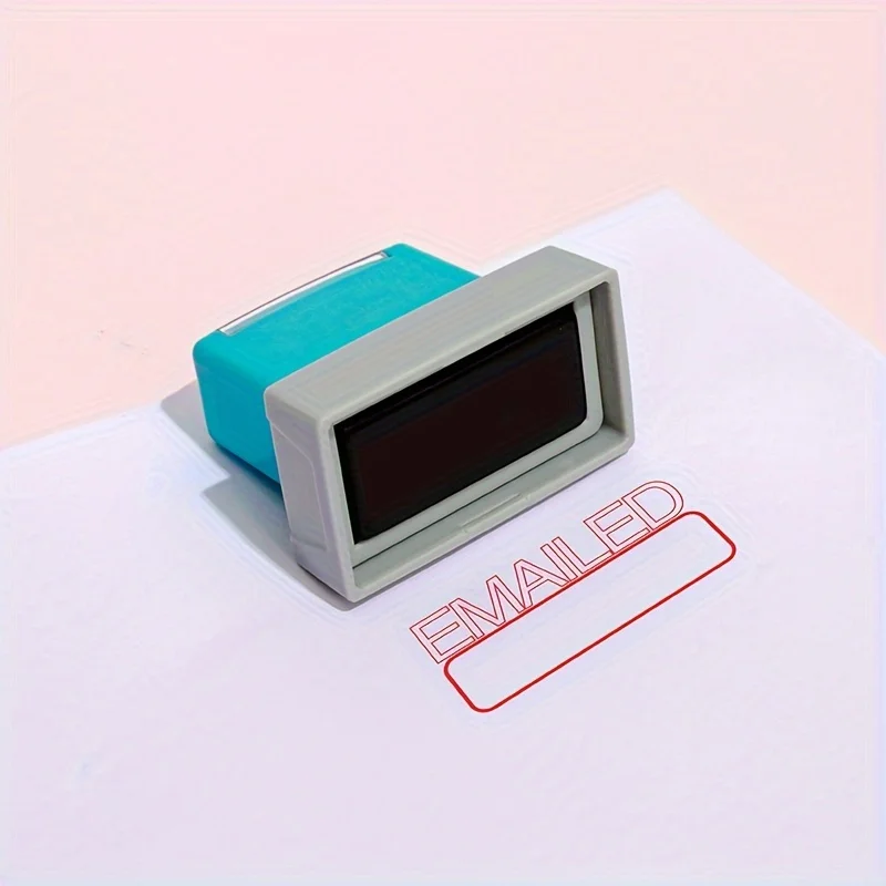 Premium E-mail Stamp - EMAILED Indicator - Durable Office Essential for Effortless Mail Tracking  Perfect for Business Use